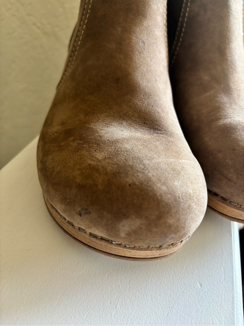 DANSKO Women's Tan Nubuck Leather 'Barbara' Ankle Boots Size 40 US 9.5/10 - Picture 8 of 16